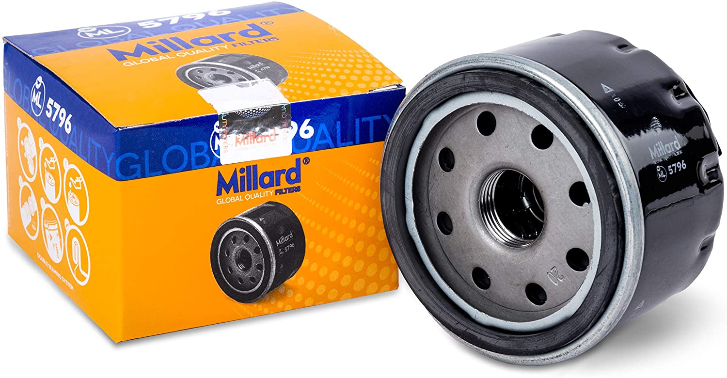 Millard Filters Filtro de Aceite para Coche ML96571 99x72x26x26 mm  Cartridge Global Quality : : Coche y moto